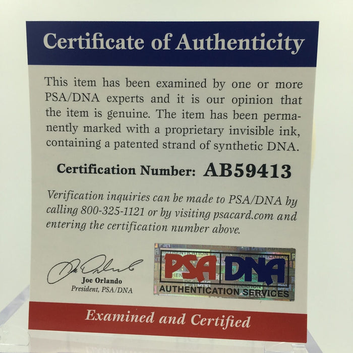 RARE Alfonso Ramon Al Lopez HOF 1977 Full Name Signed AL Baseball PSA DNA COA