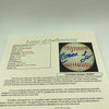 Monica Lewinsky Single Signed Baseball President Bill Clinton Intern JSA COA