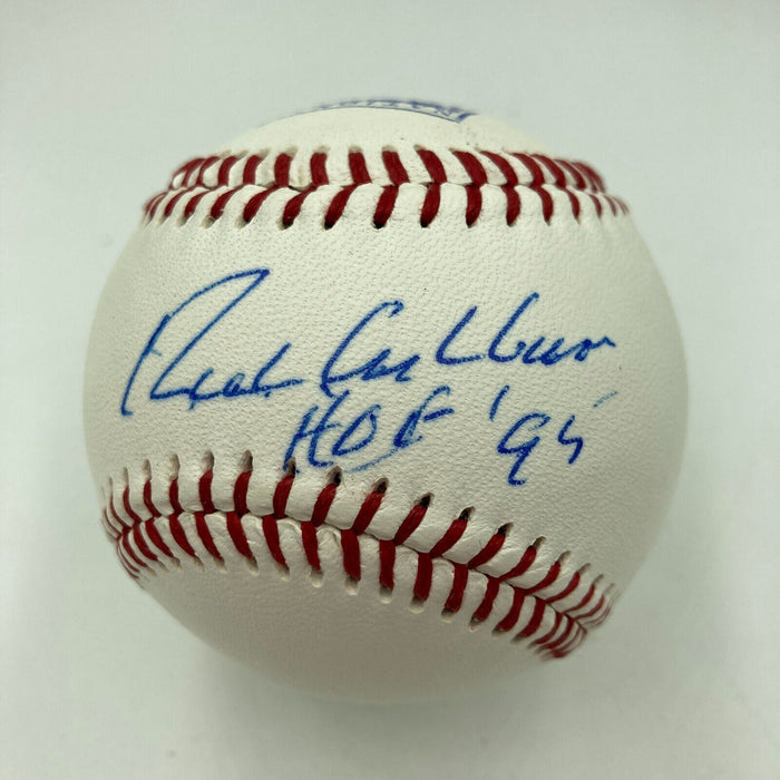 Richie Ashburn Hall Of Fame 1995 Signed Baseball JSA COA