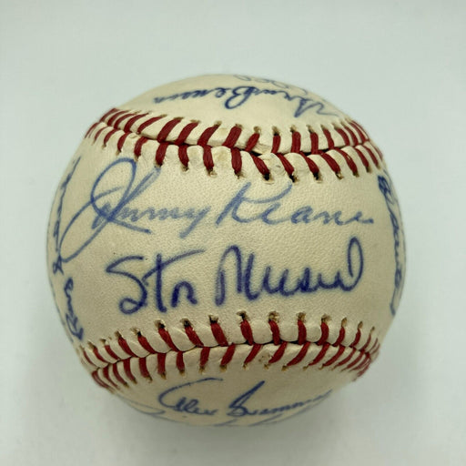 1961 St. Louis Cardinals Team Signed Baseball 25 Sigs Stan Musial Beckett COA
