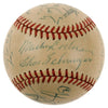 Beautiful Ty Cobb Cy Young Tris Speaker Hall Of Fame Multi Signed Baseball PSA