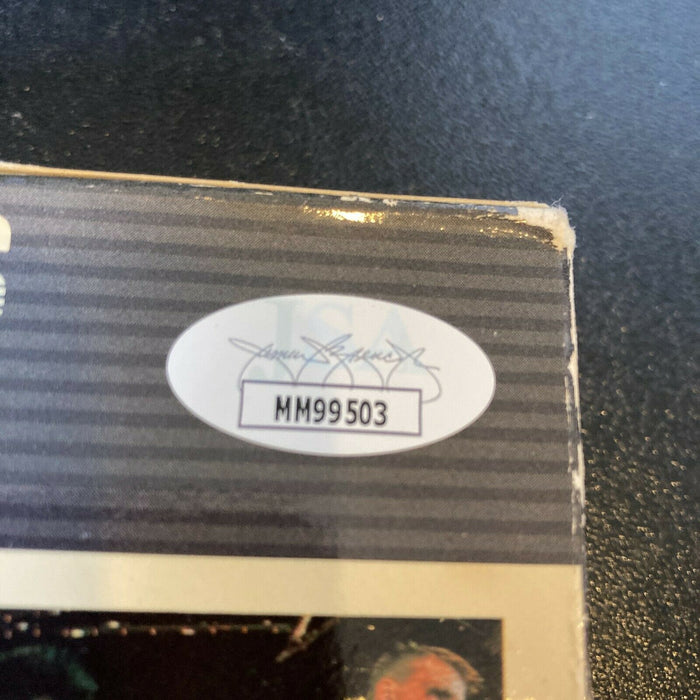 Burt Young Signed Rocky IV VHS Movie JSA COA