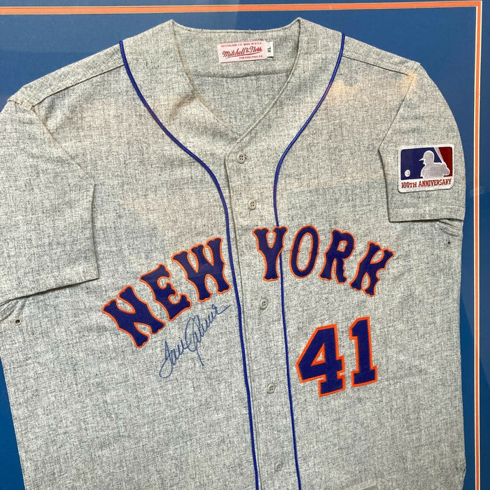  Tom Seaver Signed Autographed Mets Mitchell and Ness