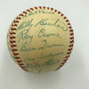 1954 Hank Aaron Rookie Milwaukee Braves Team Signed Baseball PSA DNA COA