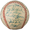 1962 Yankees WS Champs Team Signed Baseball Mickey Mantle Roger Maris PSA & JSA