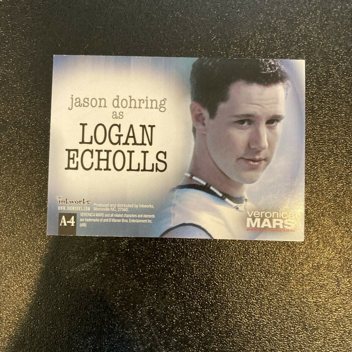 Jason Dohring Logan Echolls Autograph A-4 Veronica Mars Season 1 Inkworks