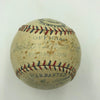 1931 Cleveland Indians Team Signed Official American League Baseball JSA COA