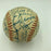 1954 Chicago White Sox Team Signed Autographed Baseball With Nellie Fox