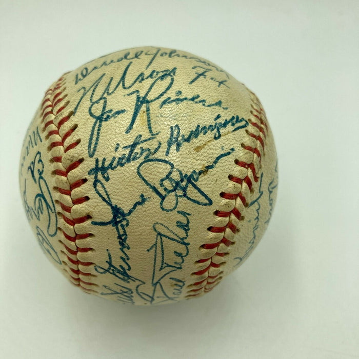 1954 Chicago White Sox Team Signed Autographed Baseball With Nellie Fox