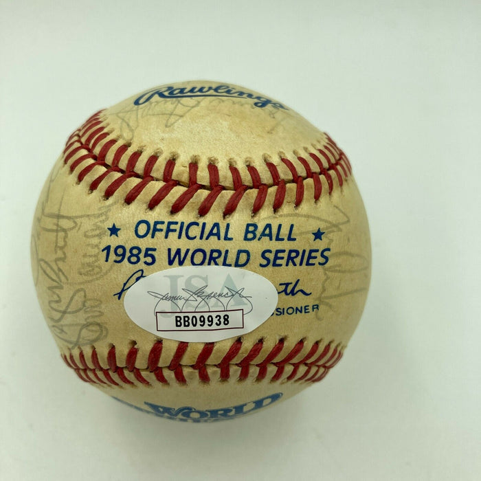 1985 Kansas City Royal World Series Champs Team Signed Baseball With JSA COA