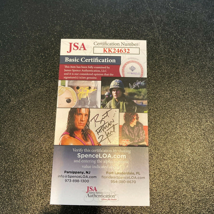 Richie Ashburn Mike Schmidt Steve Carlton Robin Roberts Phillies Signed Bat JSA