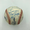 2002 Los Angeles Dodgers Team Signed Baseball W/Ticket Adrian Beltre Shawn Green