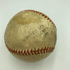 Charles Chick Fullis Single Signed 1920's Baseball 1934 St. Louis Cardinals