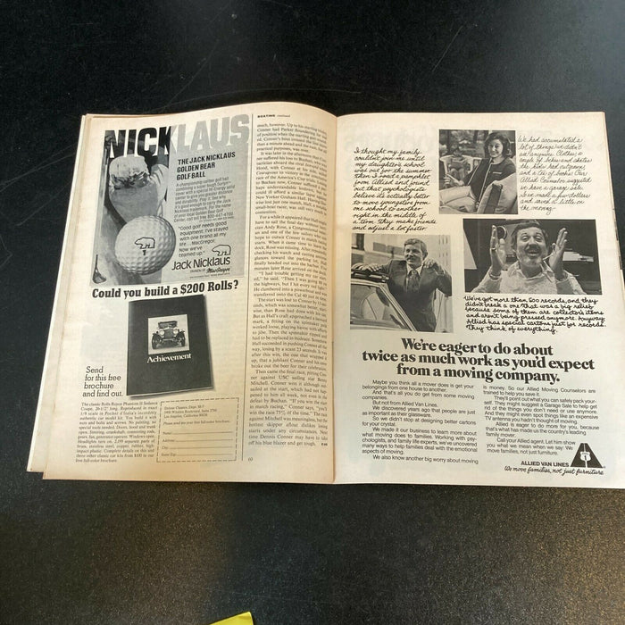 Chuck Wepner Signed 1975 Sports Illustrated Magazine Boxing JSA COA