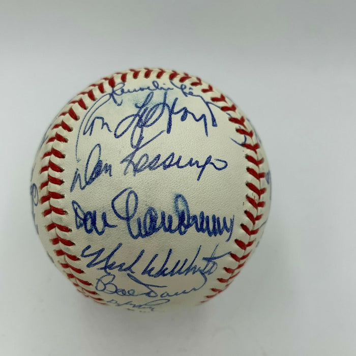 Lou Brock Billy Williams Darrell Porter Baseball Legends Multi Signed Baseball