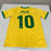 Pele Signed Autographed Brazil Soccer Jersey Beckett COA #BC44538