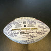 2012 Hall Of Fame Induction Multi Signed Official Wilson NFL Football 40+ Sigs