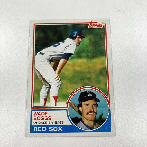 1983 Topps Wade Boggs & Ryne Sandberg Rookie Cards RC