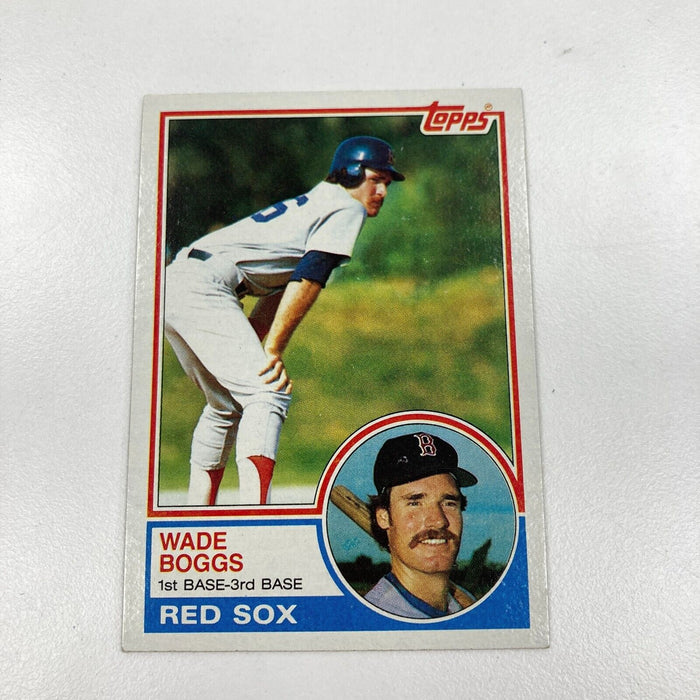 1983 Topps Wade Boggs & Ryne Sandberg Rookie Cards RC