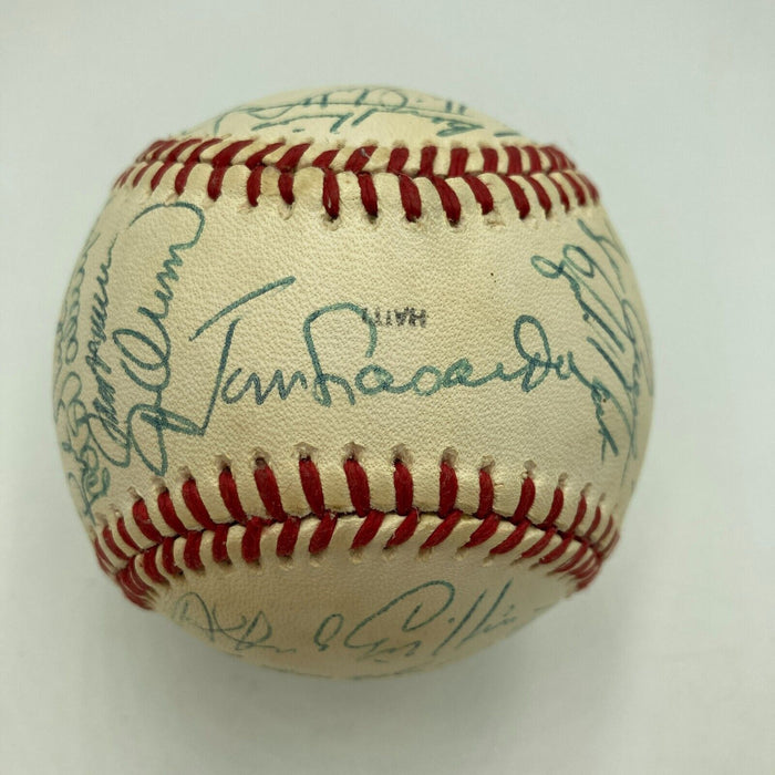 1988 Los Angeles Dodgers World Series Champs Team Signed Baseball JSA COA