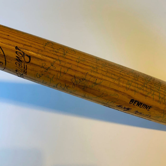 Extraordinary 1959 Chicago White Sox AL Champs Team Signed Game Issued Bat JSA