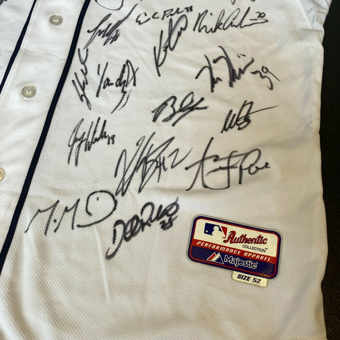 2020 Tampa Bay Rays American League Champs Team Signed Jersey 36 Sigs JSA COA