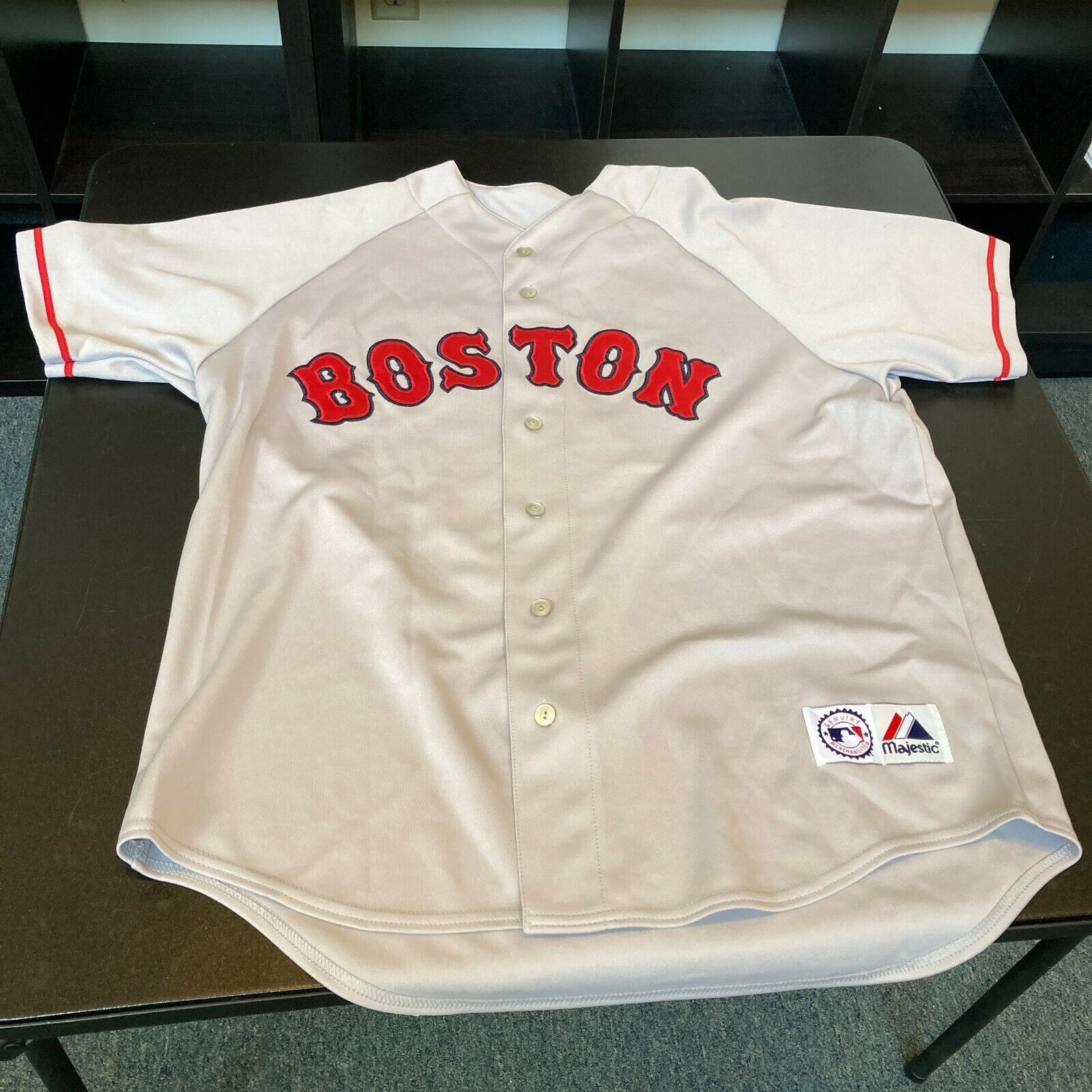 Manny Ramirez Signed Authentic Boston Red Sox Jersey Tristar & MLB Authentic