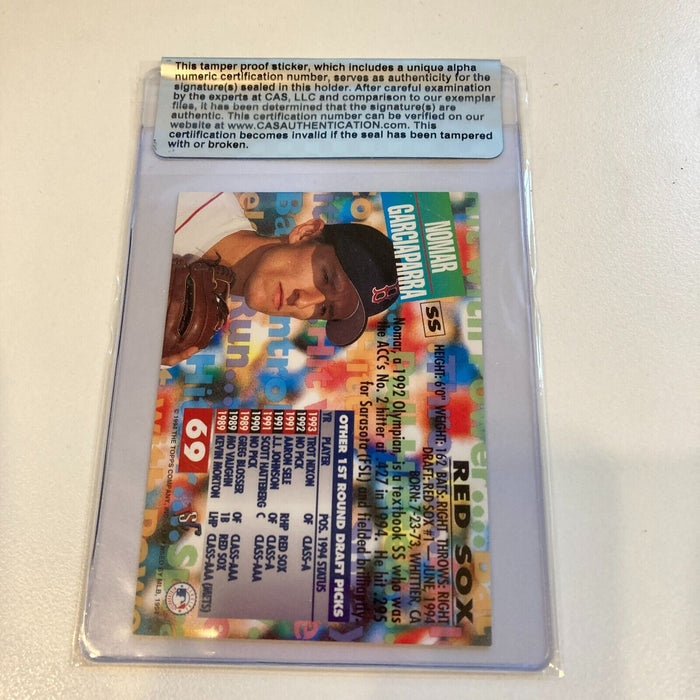 1994 Topps Stadium Club Nomar Garciaparra Signed RC CAS Certified Auto