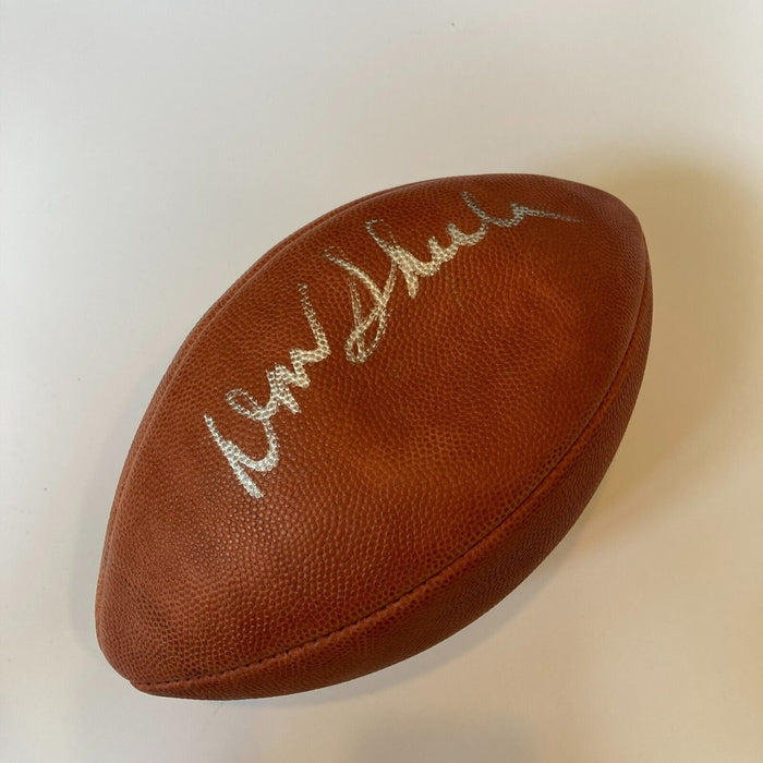 Don Shula Miami Dolphins Signed Wilson NFL Game Football With JSA COA