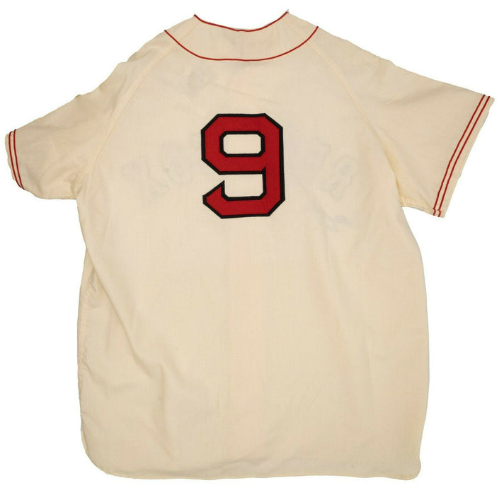 Beautiful Ted Williams ".406 Average" Signed Boston Red Sox Jersey Beckett COA