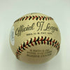 Rare Joe E. Brown Single Signed Autographed 1947 Baseball With JSA COA