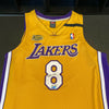 Kobe Bryant Signed Los Angeles Lakers Finals Pro Cut Game Jersey UDA PSA MINT 9