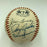 Hall Of Fame Multi Signed Cracker Jack Old Timers Game Baseball Beckett COA