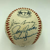 Hall Of Fame Multi Signed Cracker Jack Old Timers Game Baseball Beckett COA