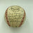 1975 Cincinnati Reds World Series Champs Team Signed Baseball Beckett COA