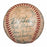 Beautiful 1954 Boston Red Sox Team Signed Americam League Baseball Beckett COA