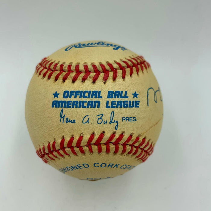 Jan and Dean Signed American League Baseball Rock and roll Duo JSA COA RARE