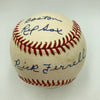 Rick Ferrell Signed Heavily Inscribed American League Baseball JSA COA
