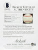 Mickey Mantle Willie Mays & Duke Snider Signed National League Baseball Beckett