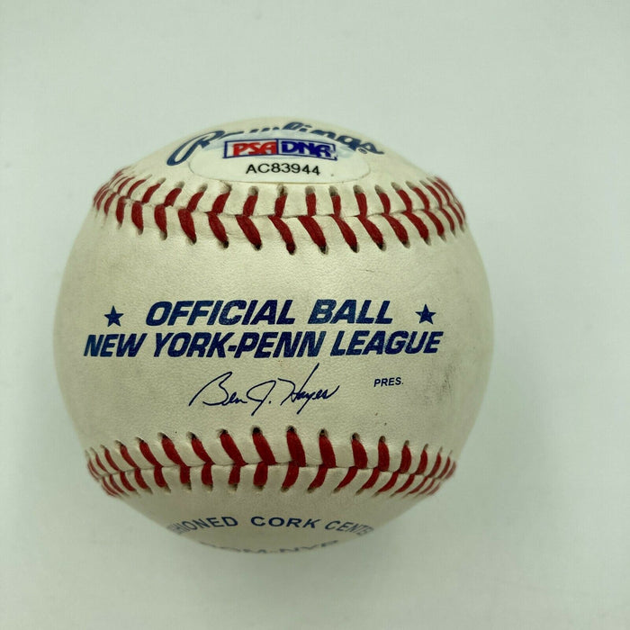 Robinson Cano Pre Rookie Signed Official Minor League Baseball With PSA DNA COA