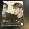 Matt Damon & Martin Frankel Signed Autographed New York Times Magazine JSA COA