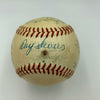 1950's Mickey Mantle Ted Williams Nellie Fox Hall Of Fame Signed Baseball PSA