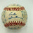 1993 Toronto Blue Jays World Series Champs Team Signed W.S. Baseball JSA COA