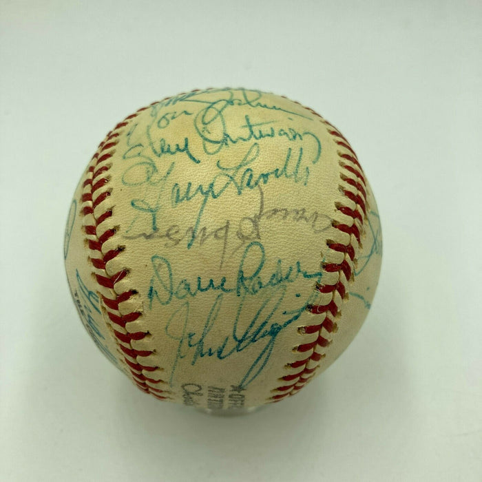 1976 San Francisco Giants Team Signed National League Baseball PSA DNA COA