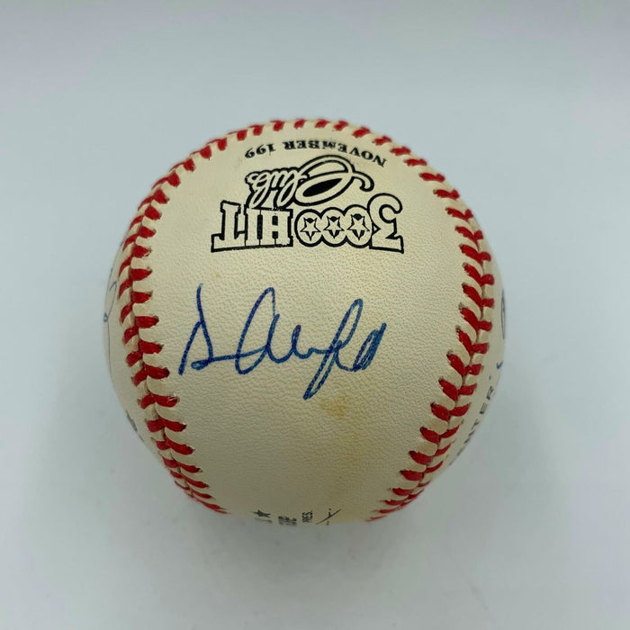 Beautiful 3,000 Hit Club Signed Baseball (13) Willie Mays Hank Aaron JSA COA