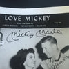 Rare 1956 Mickey Mantle & Teresa Brewer Signed "I Love Mickey" Photo PSA DNA COA