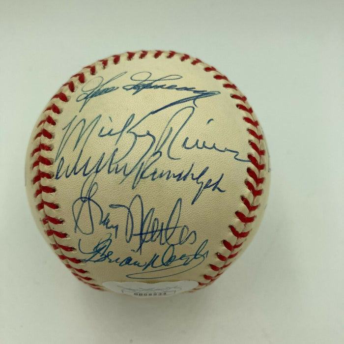 1978 New York Yankees World Series Champs Team Signed WS Baseball With JSA COA