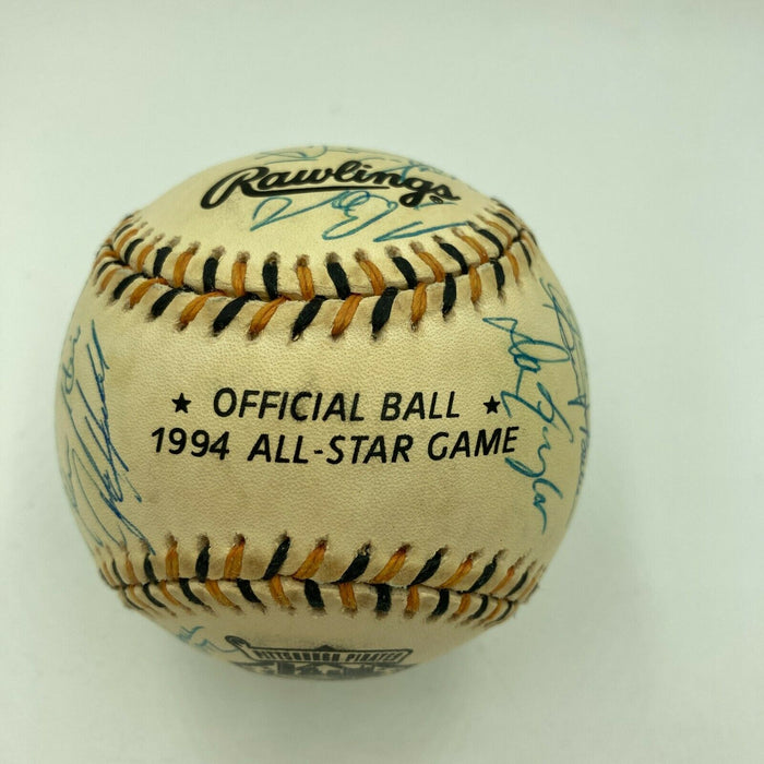1994 All Star Game National League Team Signed Baseball Barry Bonds PSA DNA COA
