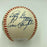 Beautiful HOF Multi Signed Baseball Willie Stargell Lou Brock 12 Sigs JSA COA