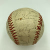 1951 Detroit Tigers Team Signed Autographed Baseball With JSA COA